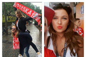 Gwiazdy kibicują na Euro 2016 w meczu Polska-Niemcy