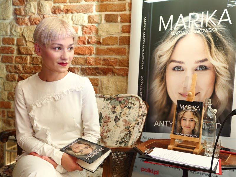 Marika, książka "Antydepresanty"