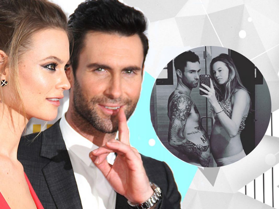 Adam Levine będzie świetnym tatą, Adam Levine i Behati Prinsloo