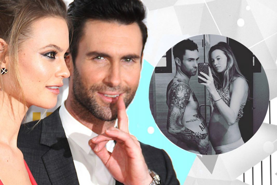 Adam Levine będzie świetnym tatą, Adam Levine i Behati Prinsloo