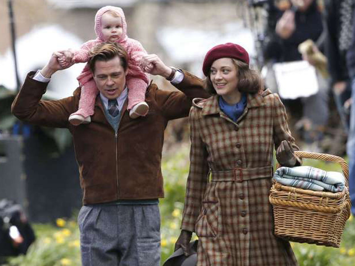 Film Allied, Brad Pitt, Marion Cotillard