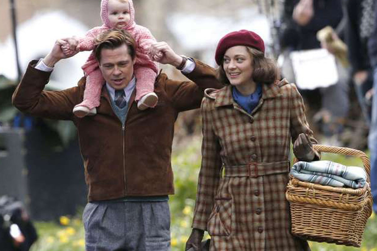 Film Allied, Brad Pitt, Marion Cotillard