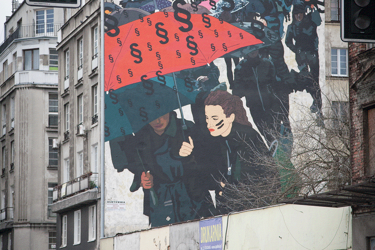 Mural Akcja Demokracja