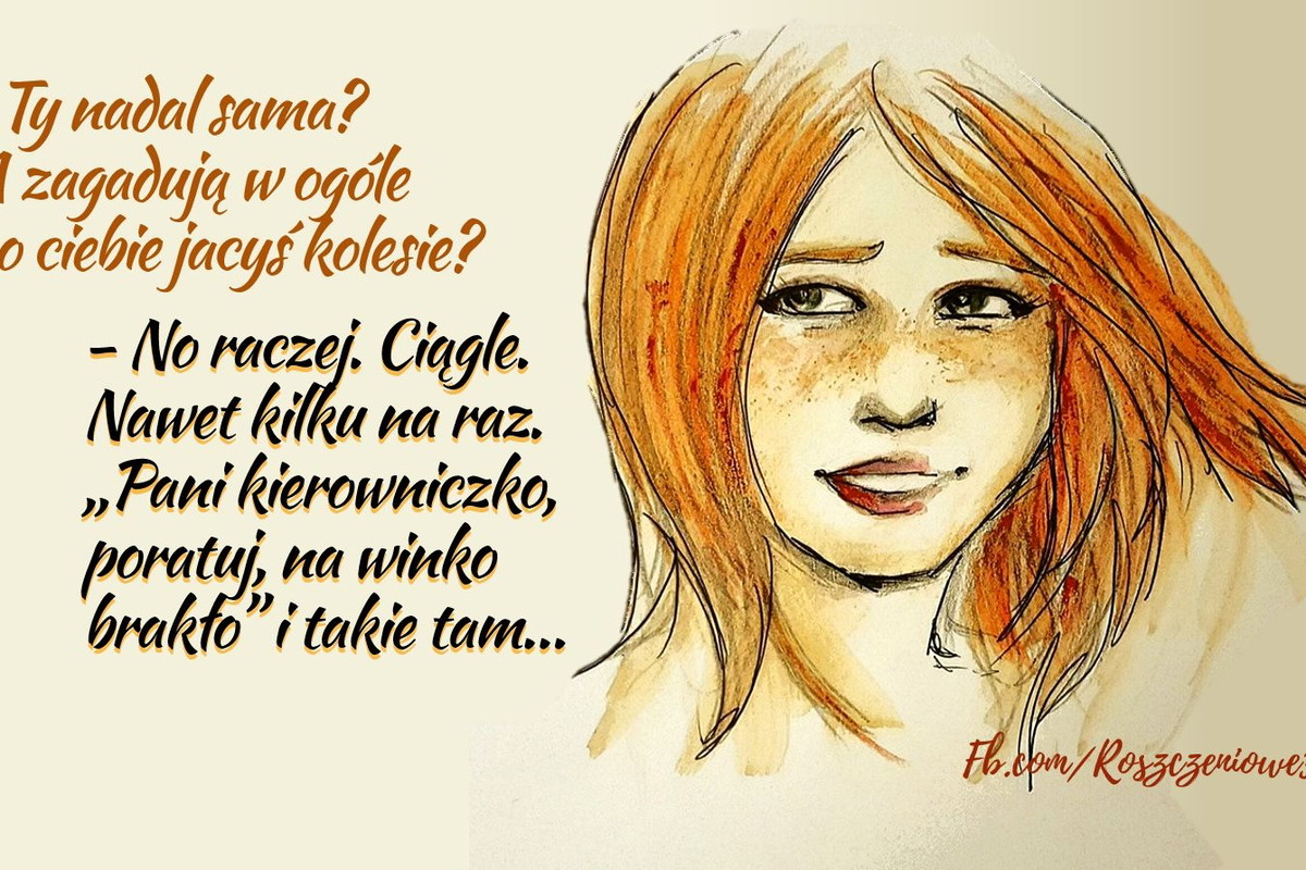 Kobieta - rysunek