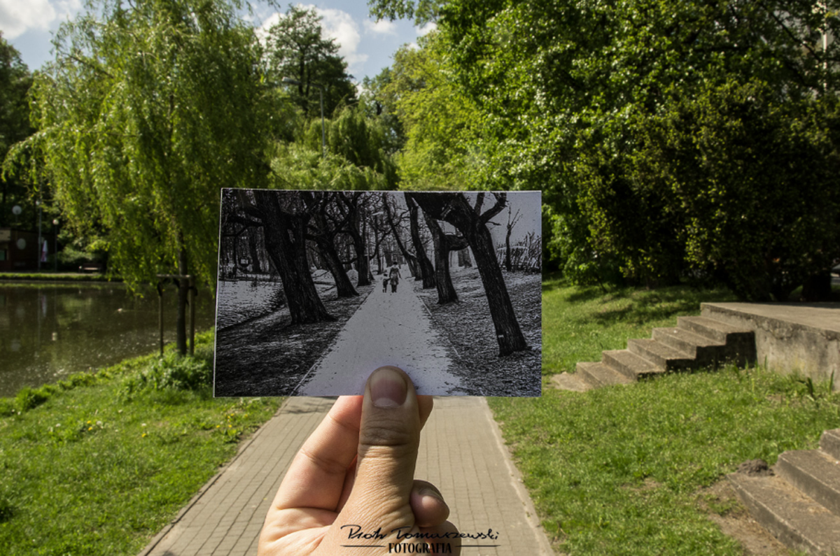 Piotr Tomaszewski - Pruszków kiedyś i dziś na fotografiach