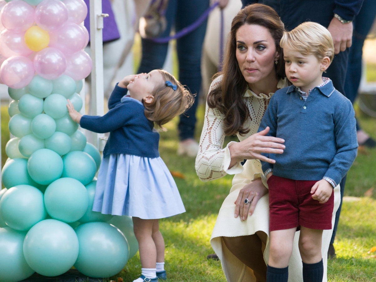 kate middleton z dziećmi