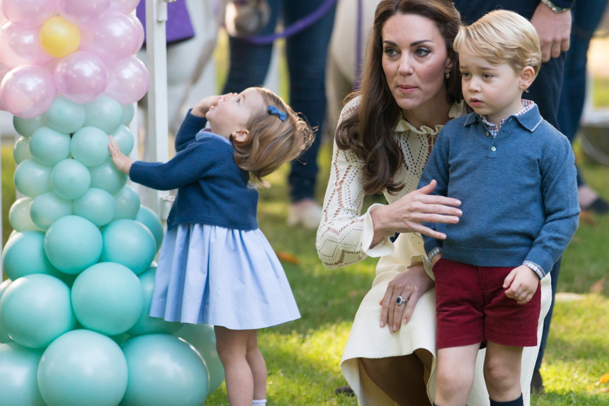 kate middleton z dziećmi