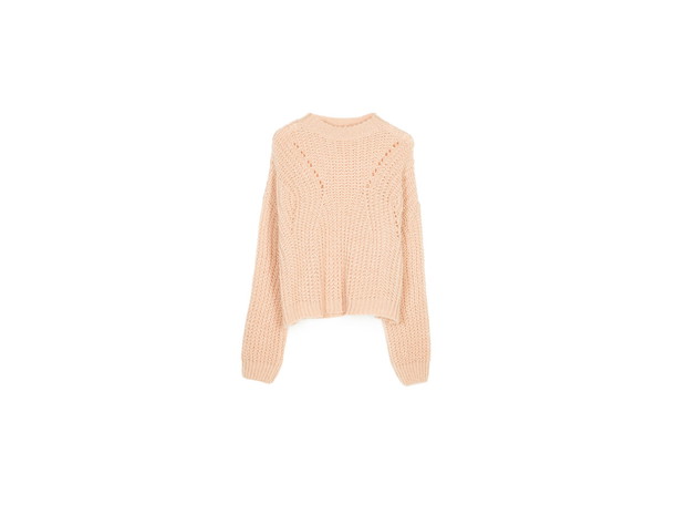 ażurowy sweter, Stradivarius, cena: 89,90 zł