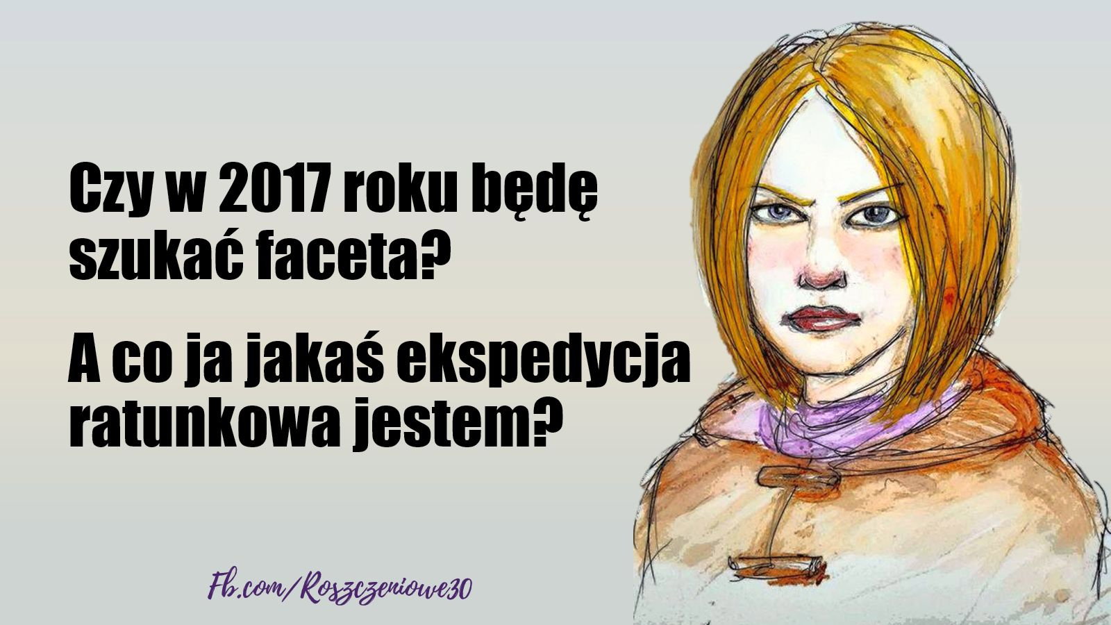 Rysunek - kobieta
