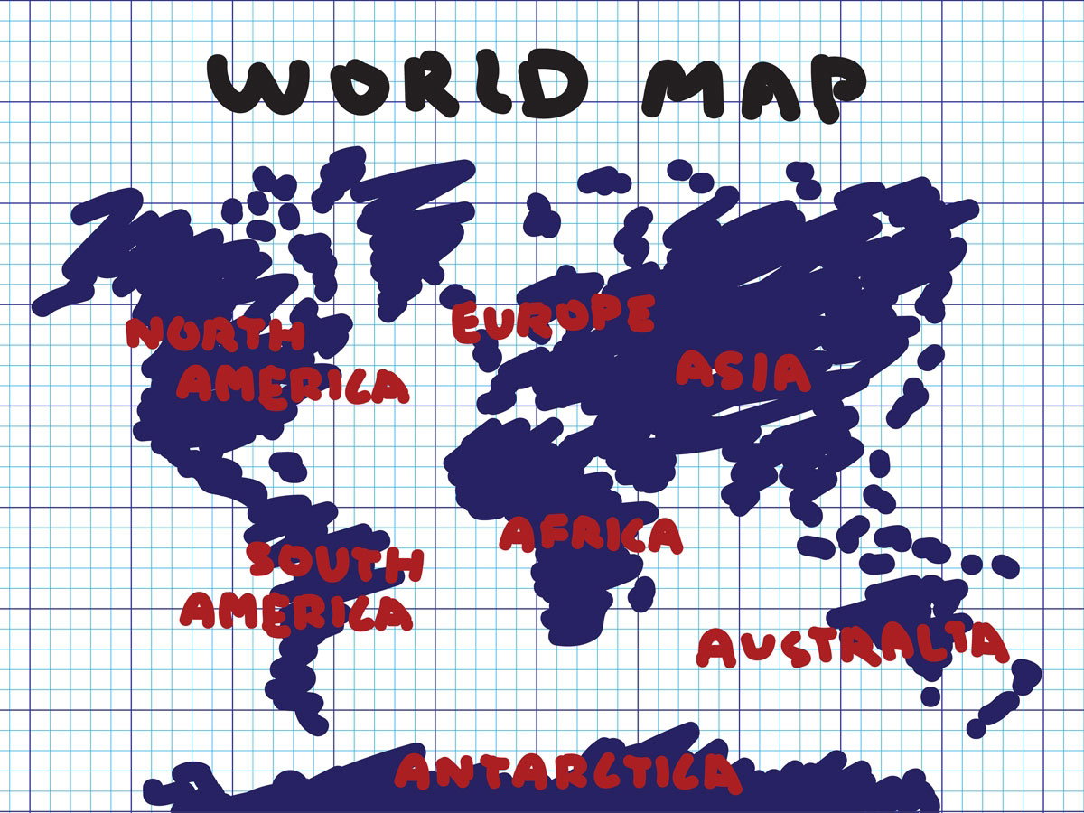 Mapa świata