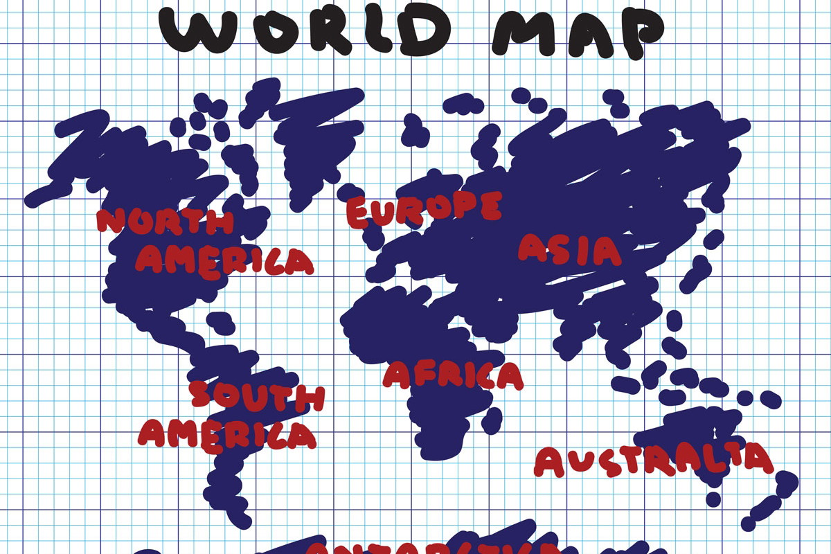 Mapa świata