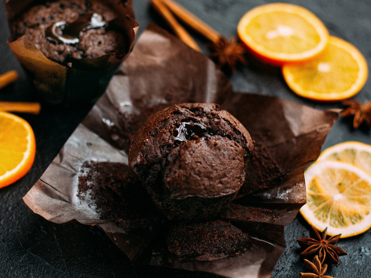 muffiny czekoladowe