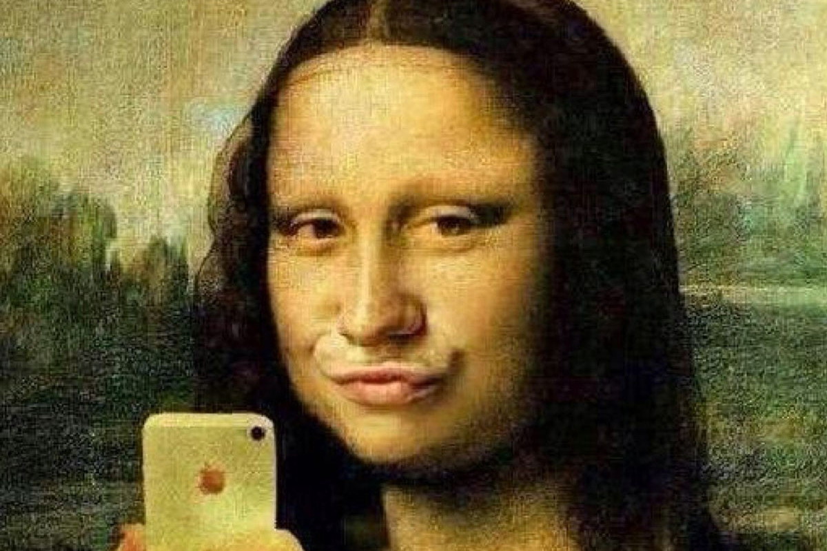 Mona Lisa Selfie