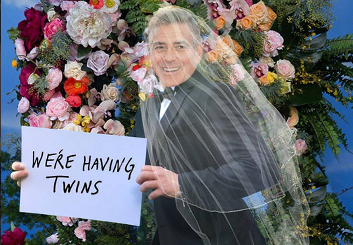 George Clooney i Amal Clooney będą mieli bliźnięta