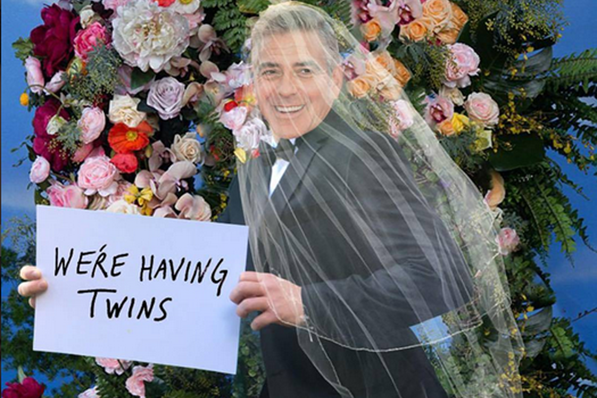 George Clooney i Amal Clooney będą mieli bliźnięta