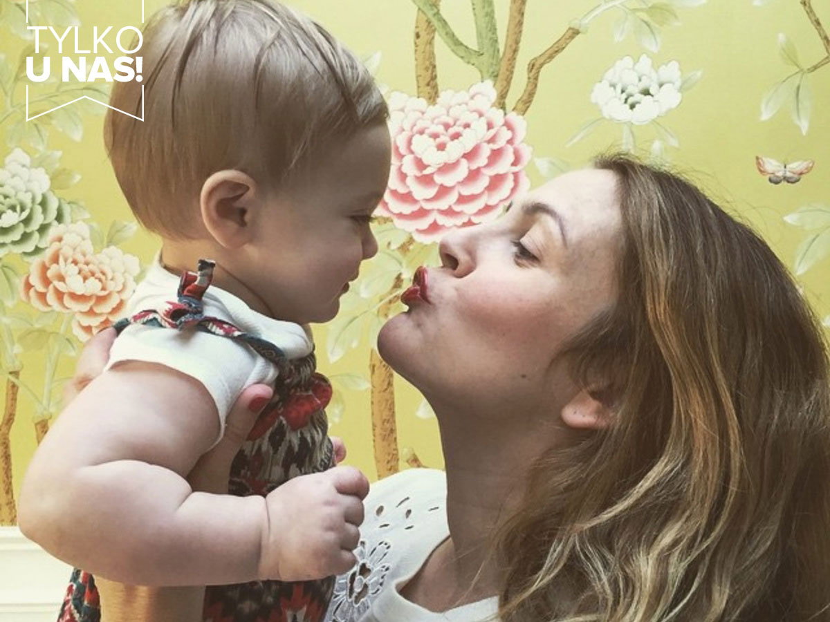 Drew Barrymore z córką Olive