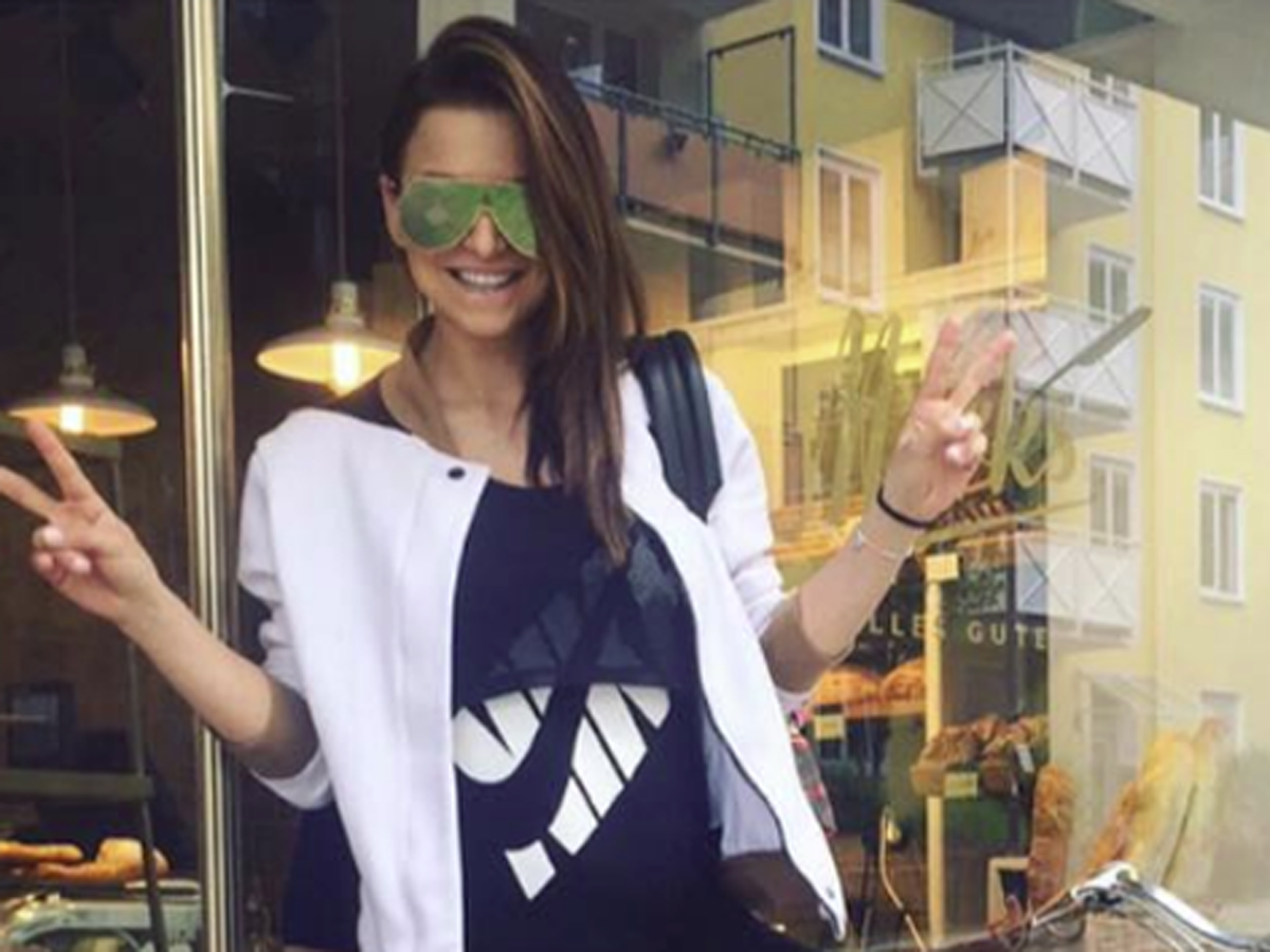 Anna Lewandowska figura po ciąży