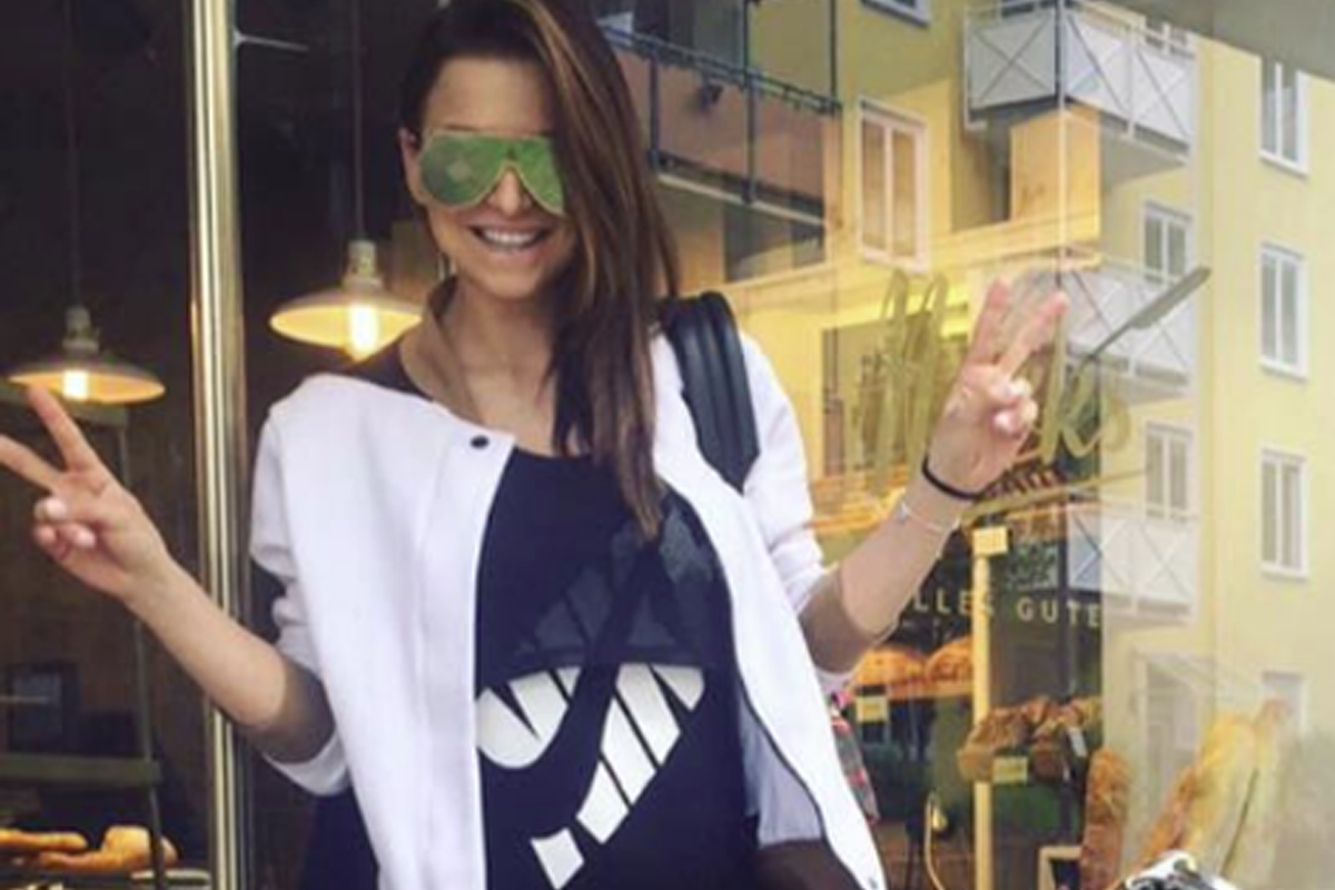 Anna Lewandowska figura po ciąży
