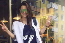 Anna Lewandowska figura po ciąży
