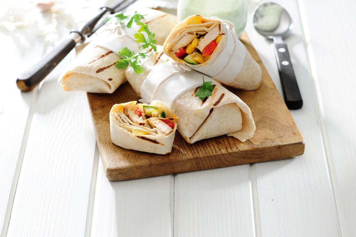 Burrito z warzywami