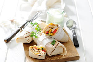 Burrito z warzywami