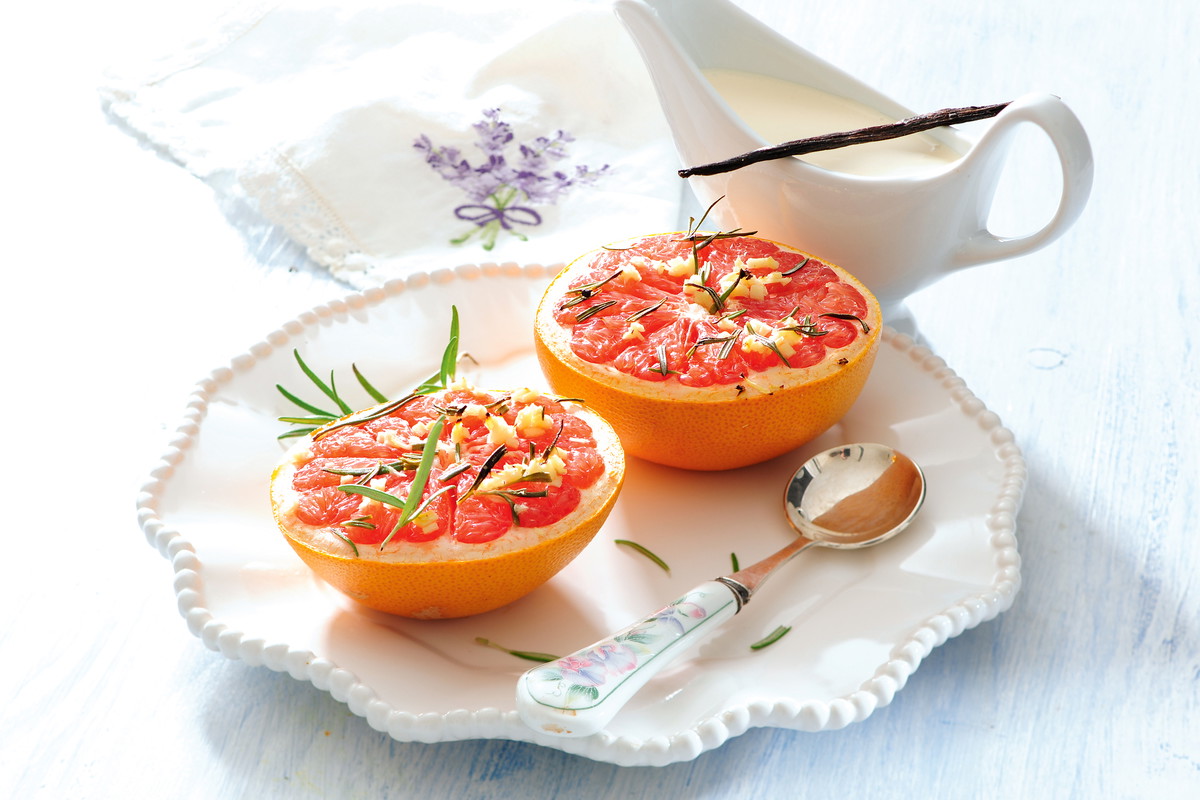 Pieczone grejpfruty