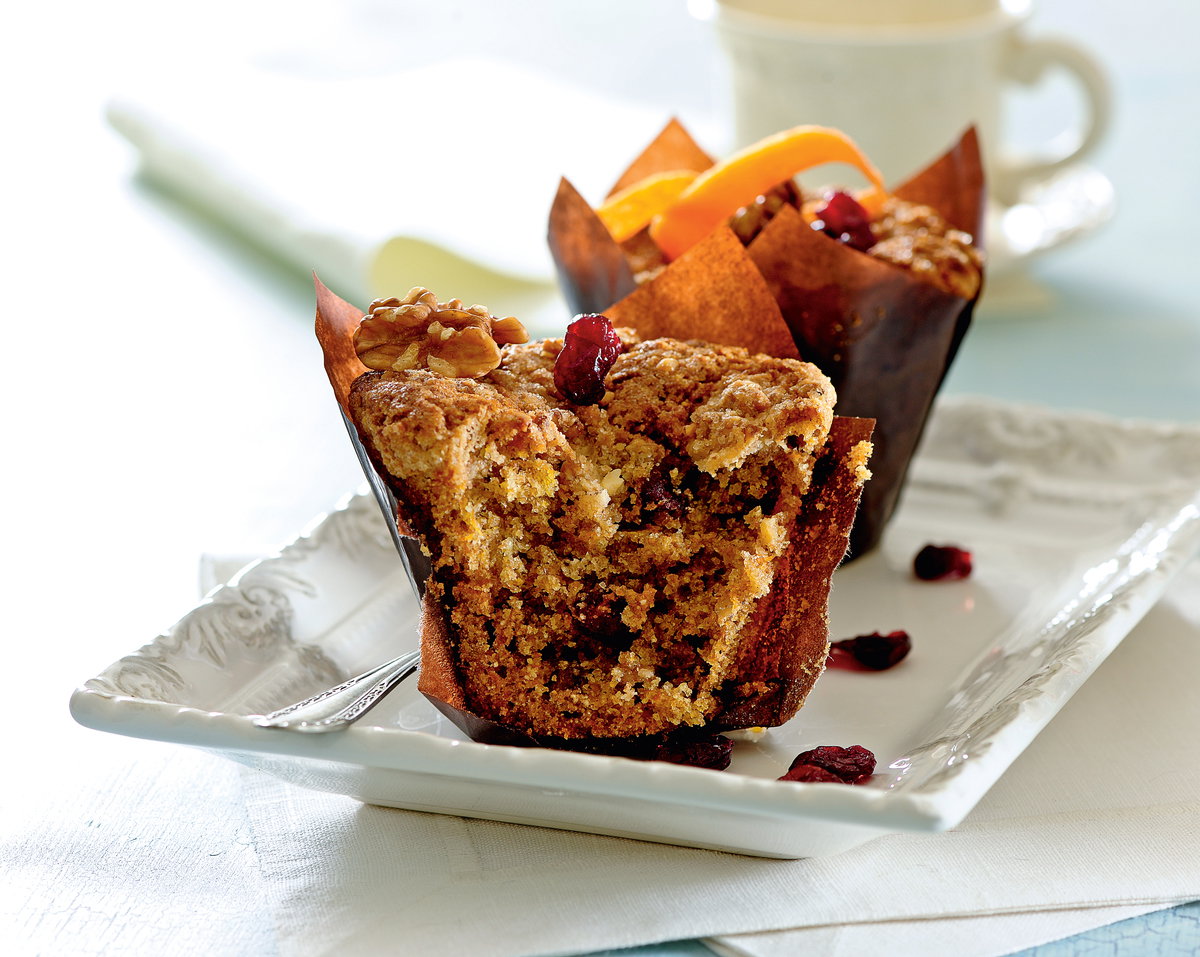 Muffiny z żurawiną i orzechami włoskimi 4/4