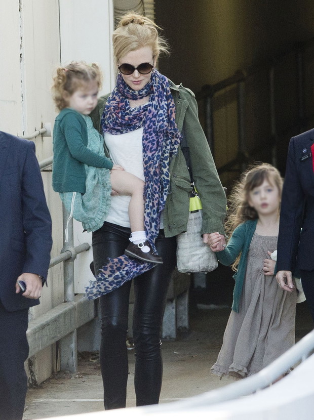Nicole Kidman z córkami