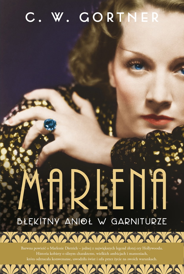G.W. Gortner, Marlena. Błękitny anioł w garniturze, cena 39,90 zł