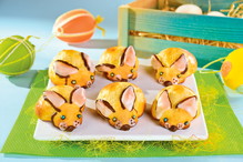 Drożdżowe zajączki (danie wielkanosne)