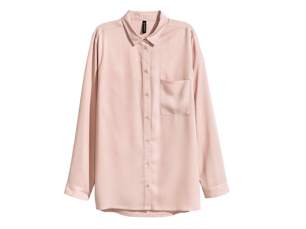 Beżowa koszula H&M, cena, ok. 59,90 zł