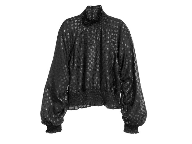 Czarna bluzka H&M, cena, ok. 99,90 zł