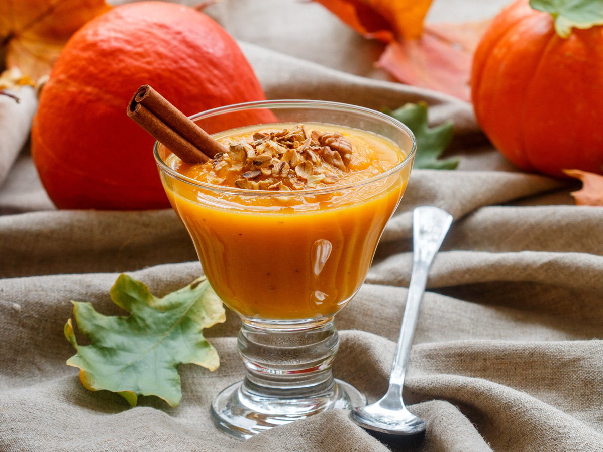 smoothie z dyni