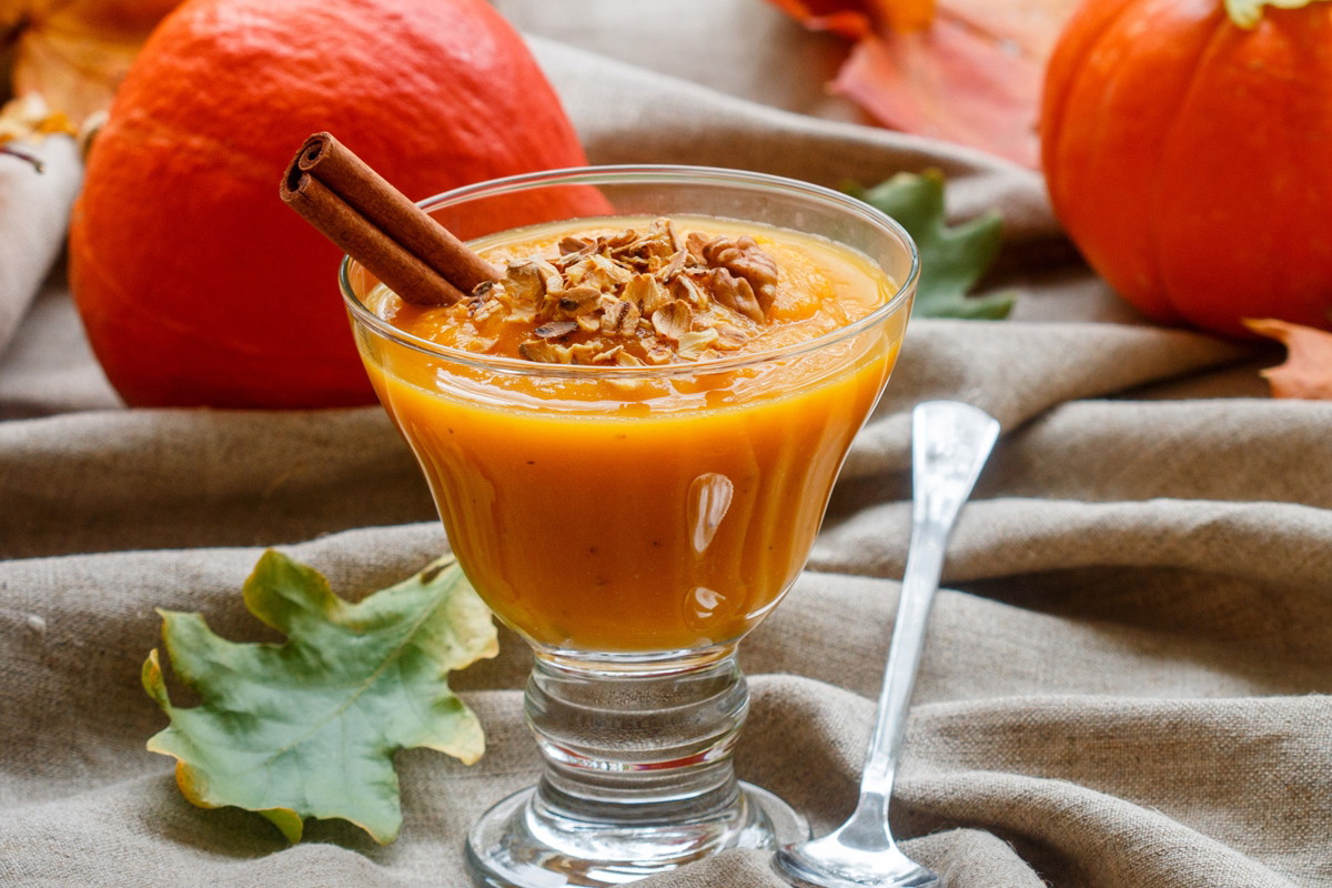 smoothie z dyni