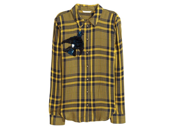 Koszula w kratę H&M, cena, ok. 79,90 zł