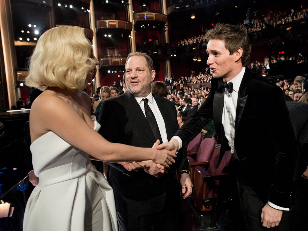 Lady Gaga, Harvey Weinstein, Eddie Redmayne