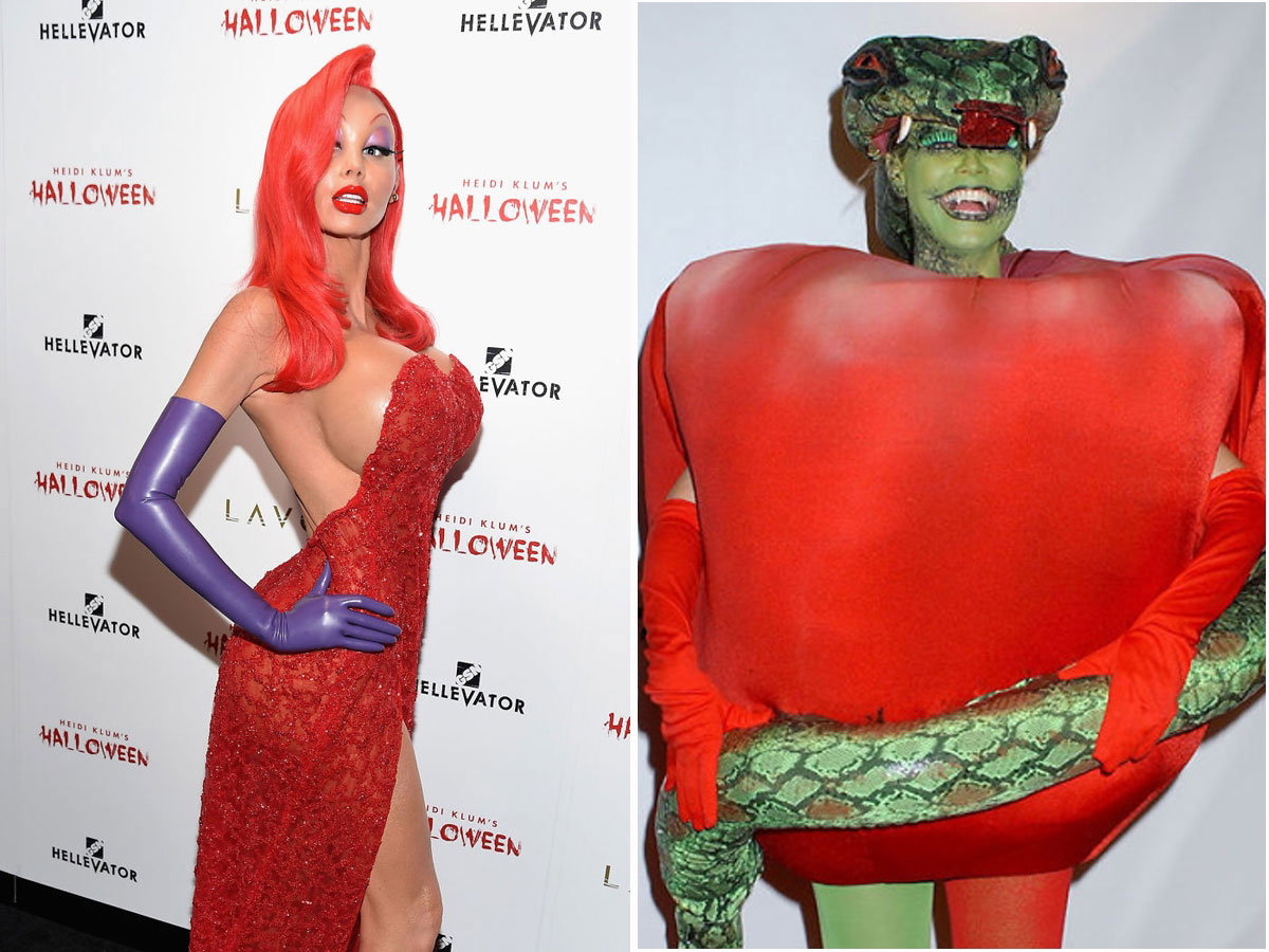 Przebrania Heidi Klum na Halloween