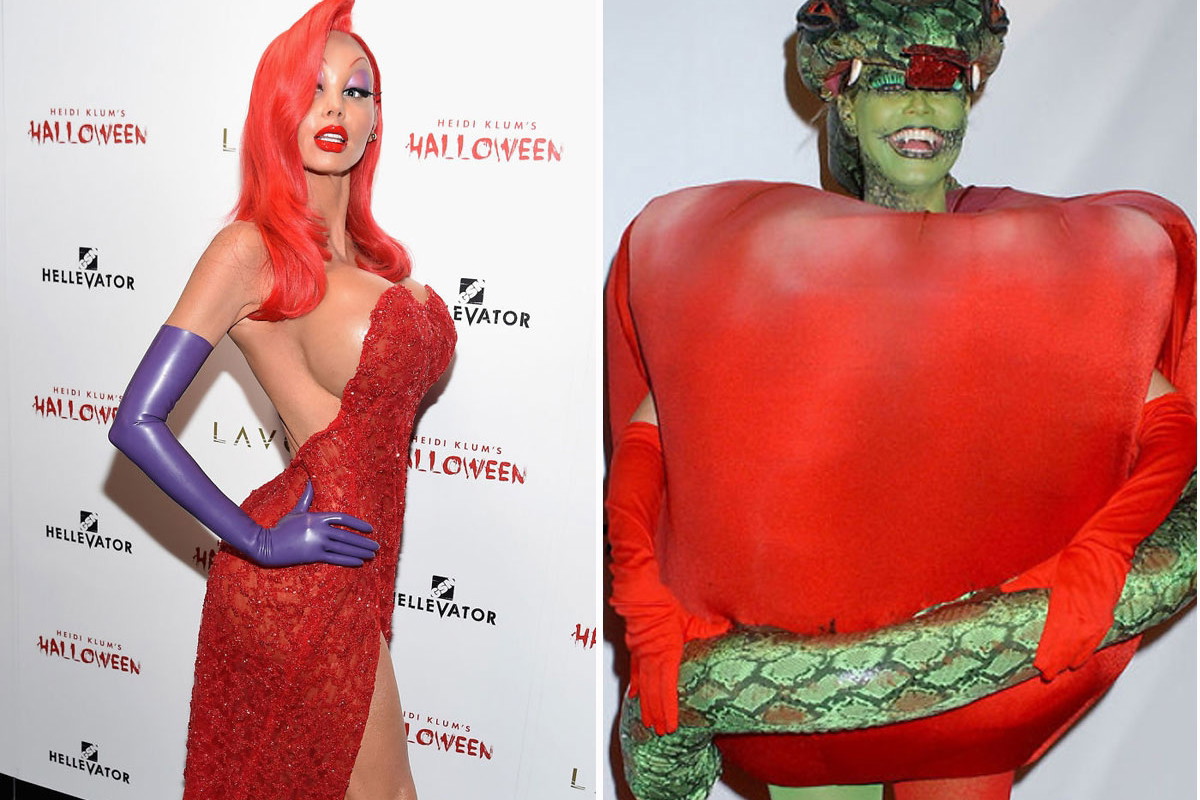 Przebrania Heidi Klum na Halloween
