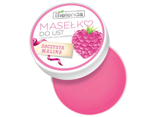 Masełko do ust Soczysta malina, Bielenda, cena ok. 7 zł