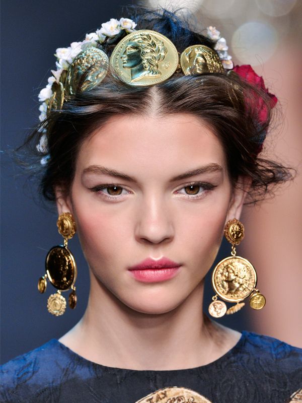 Upięcie z pokazu Dolce & Gabbana