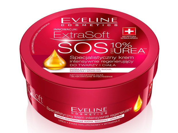 Specjalistyczny krem intensywnie regenerujący do twarzy i ciała z serii Extra Soft, Eveline Cosmetics, cena ok. 12,99 zł