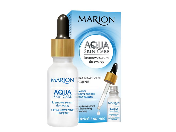 Nawilżające serum do twarzy Marion, cena, ok. 12 zł