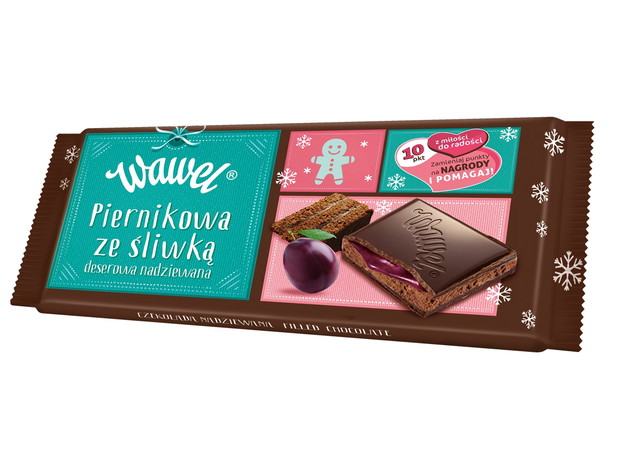 Czekolada piernikowa ze śliwką, Wawel