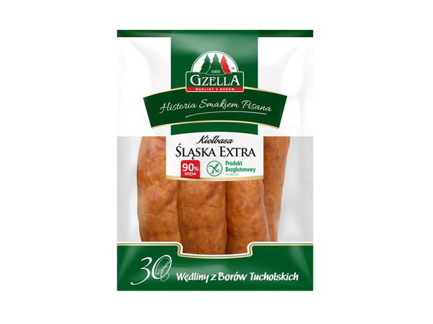 Kiełbasa bezglutenowa, Gzella