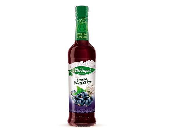 Syrop o smaku czarnej porzeczki Herbapol - cena ok. 4.50 zł