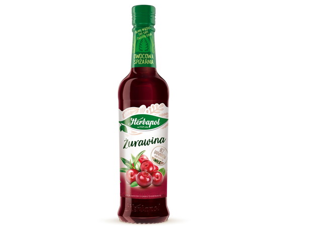 Syrop żurawinowy Herbapol - cena ok. 4.50 zł