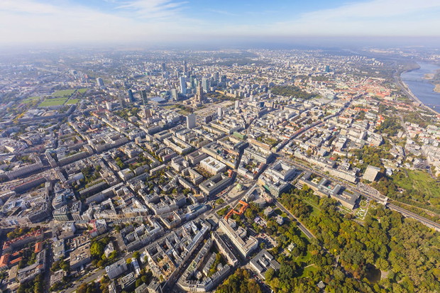 Warsaw On Air - wyjątkowe zdjęcia Warszawy z wysokości nawet 3500 metrów