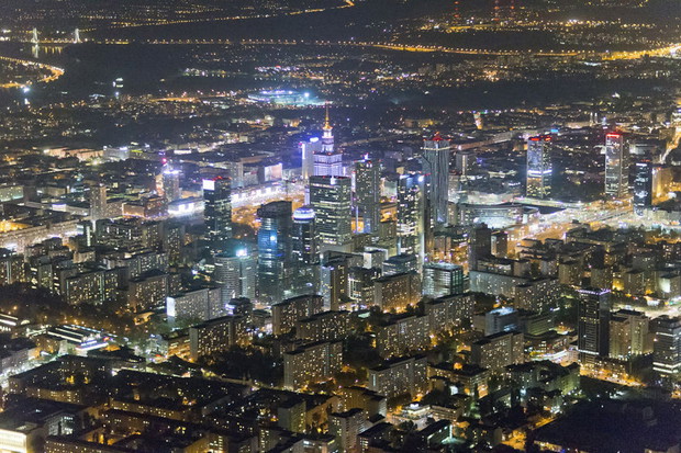 Warsaw On Air - wyjątkowe zdjęcia Warszawy z wysokości nawet 3500 metrów