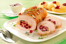 Pieczeń z żurawiną