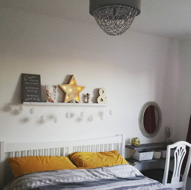 Gwiazda LED jako dodatek do wnętrza